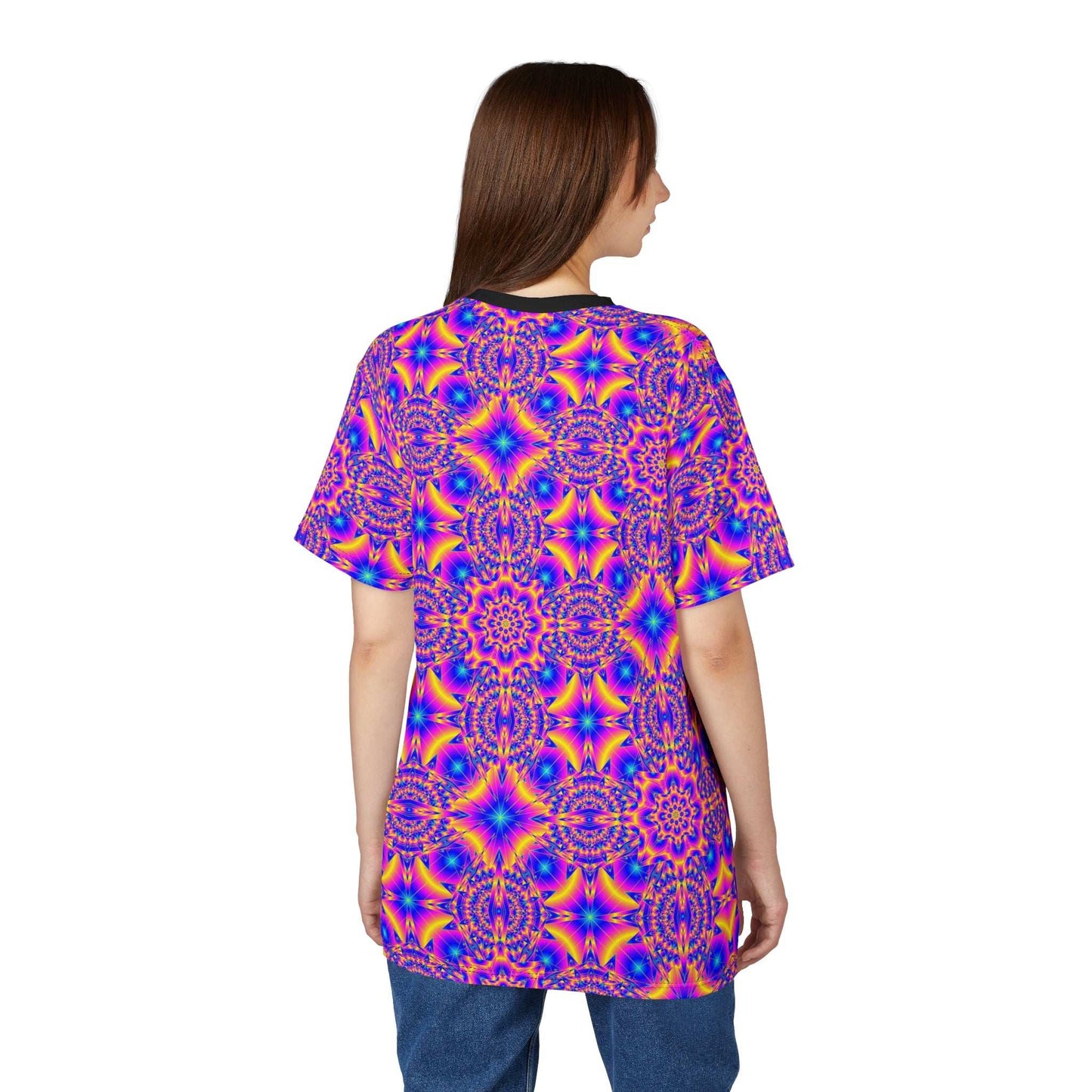 Psychedelic Kaleidoscope All-Over Print Tee