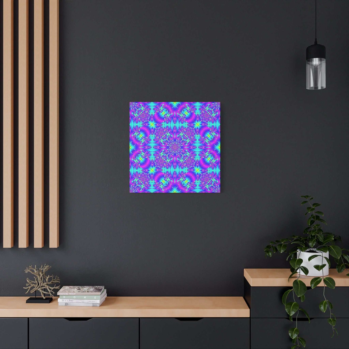 Kaleidoscope Mandala Canvas