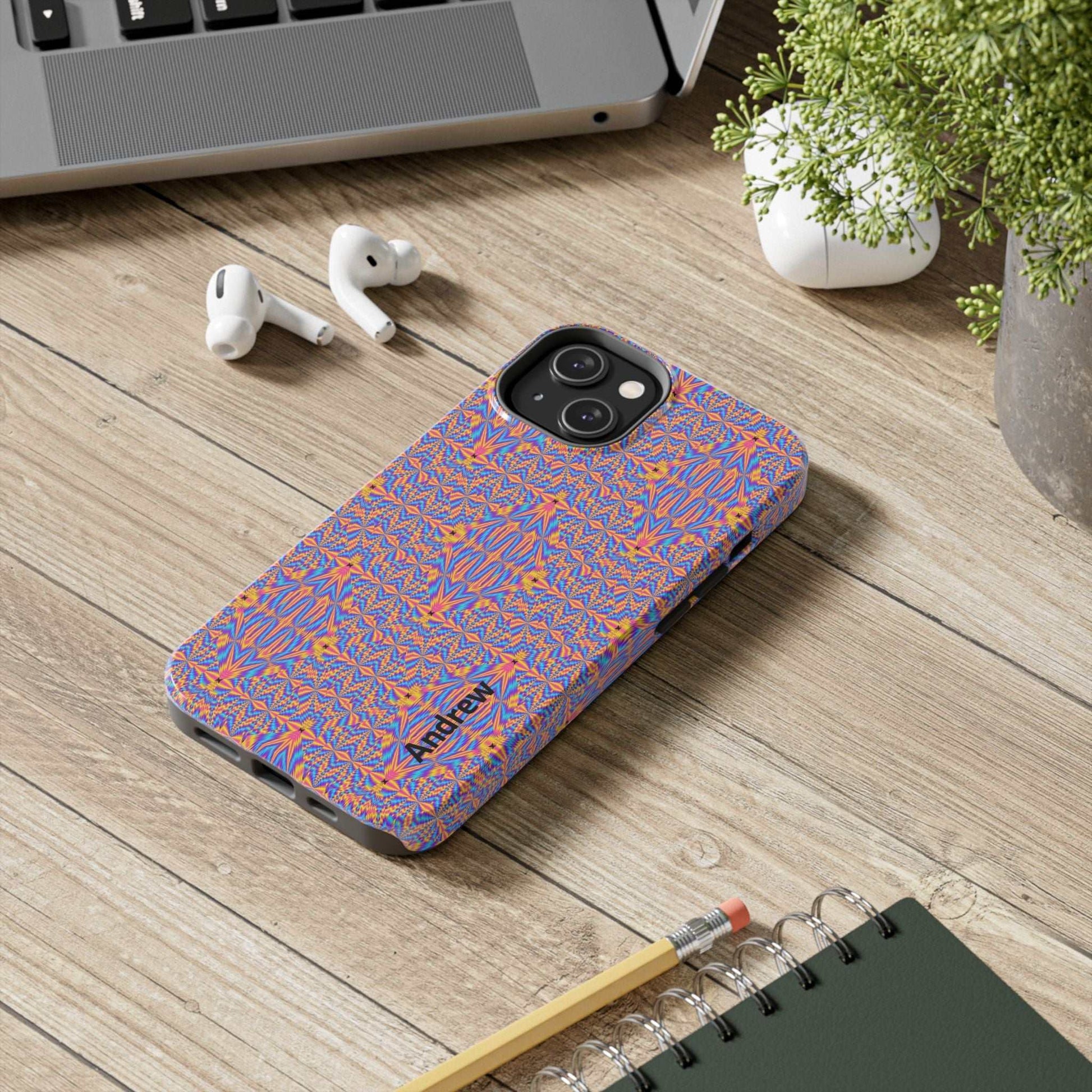 Psychedelic Geometric Phone Case Psychedelic Geometric Phone Case