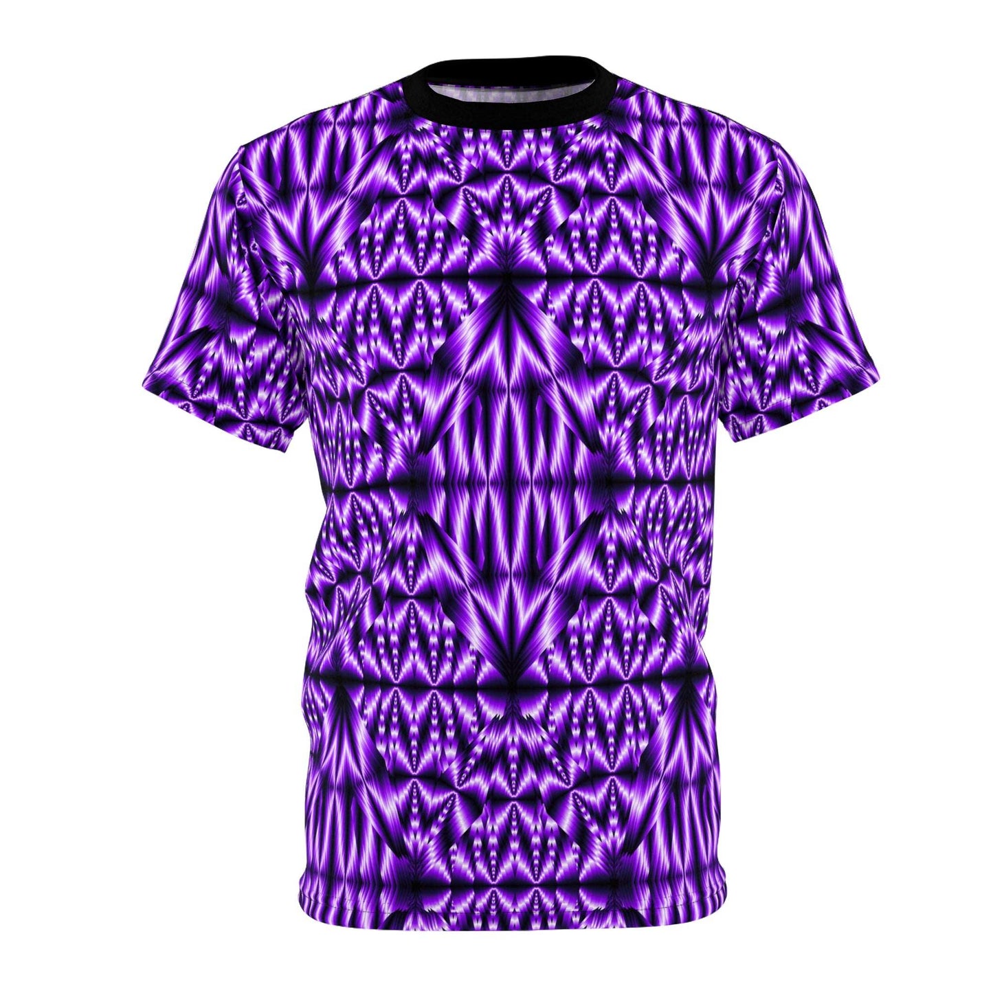 Purple Kaleidoscope All-Over Print Tee