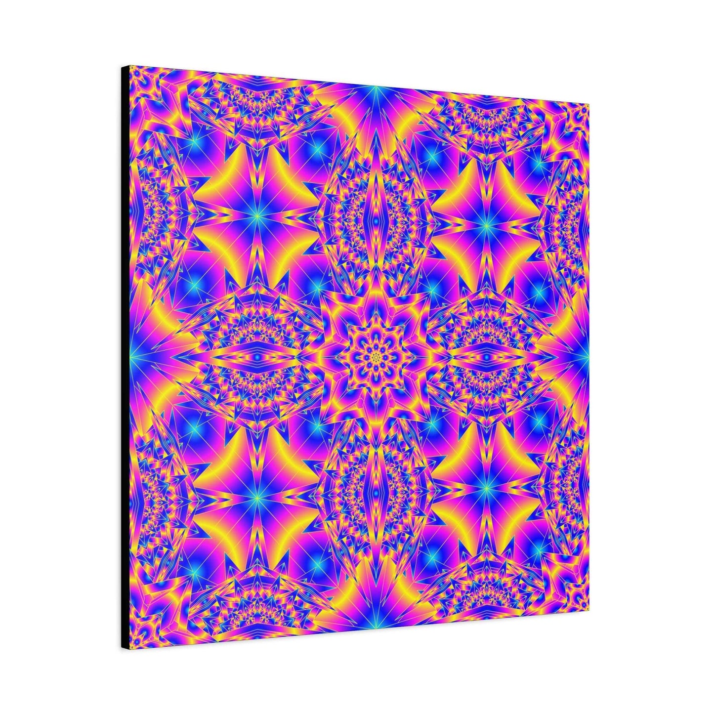 Psychedelic Kaleidoscope Canvas