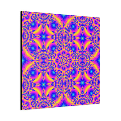 Psychedelic Kaleidoscope Canvas