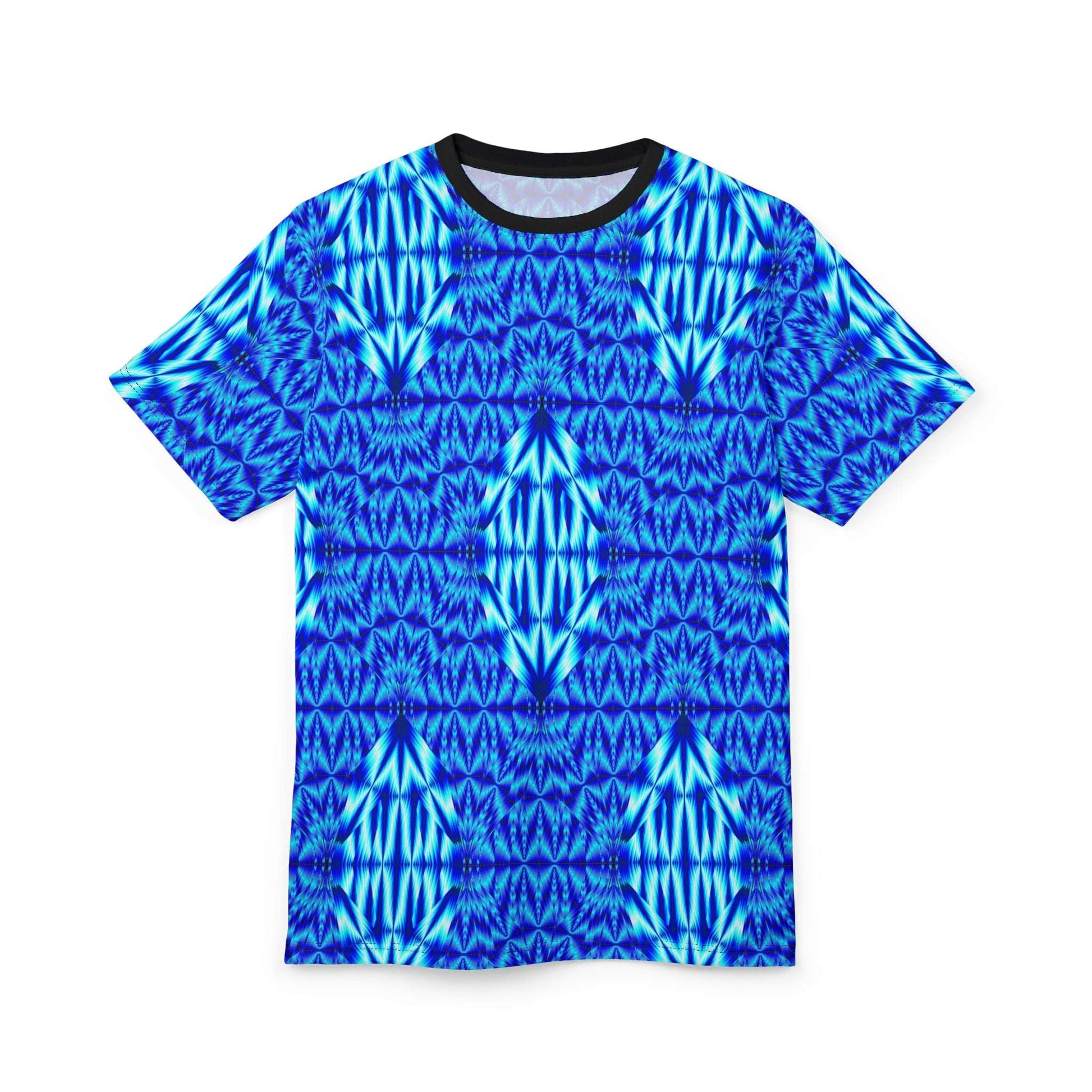 Blue Tie-Dye Kaleidoscope Tee