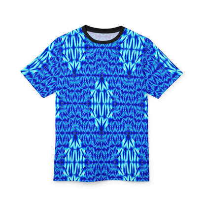 Blue Tie-Dye Kaleidoscope Tee