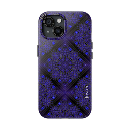 Blue Mandala Tough Phone Case — Protective Personalized Phone Cover