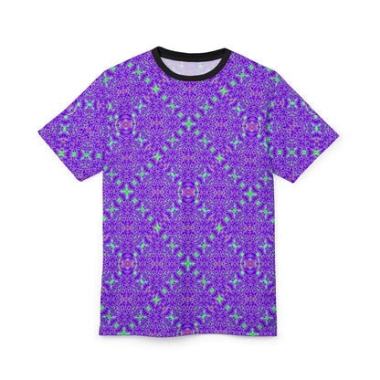 Kaleidoscope Violet All-Over Print Tee