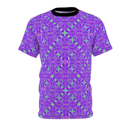 Kaleidoscope Violet All-Over Print Tee