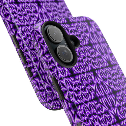 Phone Case — Purple Kaleidoscope Tough Protective Case